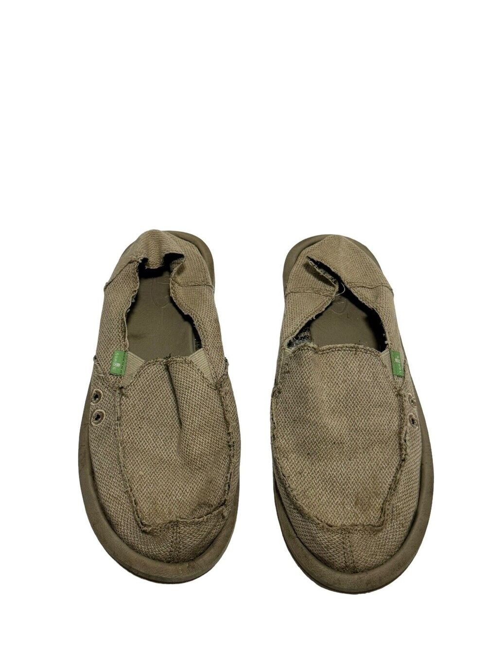 Women's Shoes Sanuk DONNA HEMP Casual Sidewalk Surfers Loafers SWF1160 - Size 9